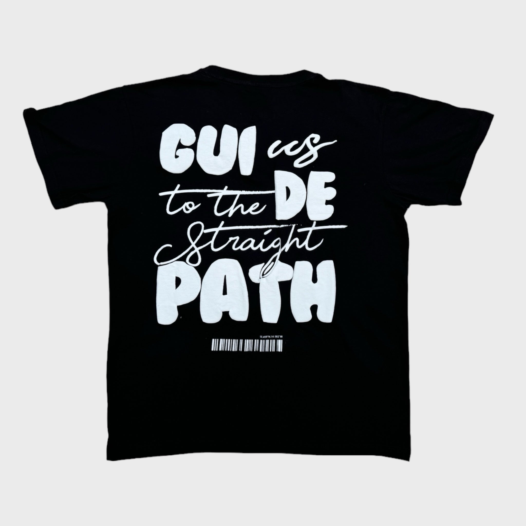 Straight Path Puff Print T-Shirt